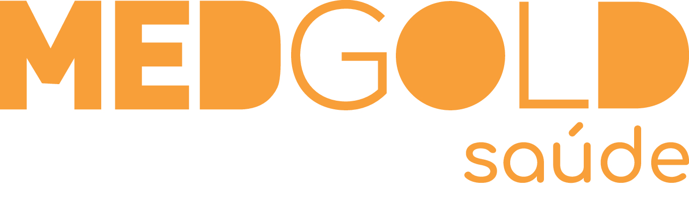 Logo Horizontal Med Gold Saúde
